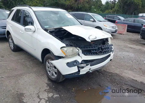 2006 Mercedes-Benz Ml 350 4Matic из США, поврежденный, VIN 4JGBB86EX6A125283